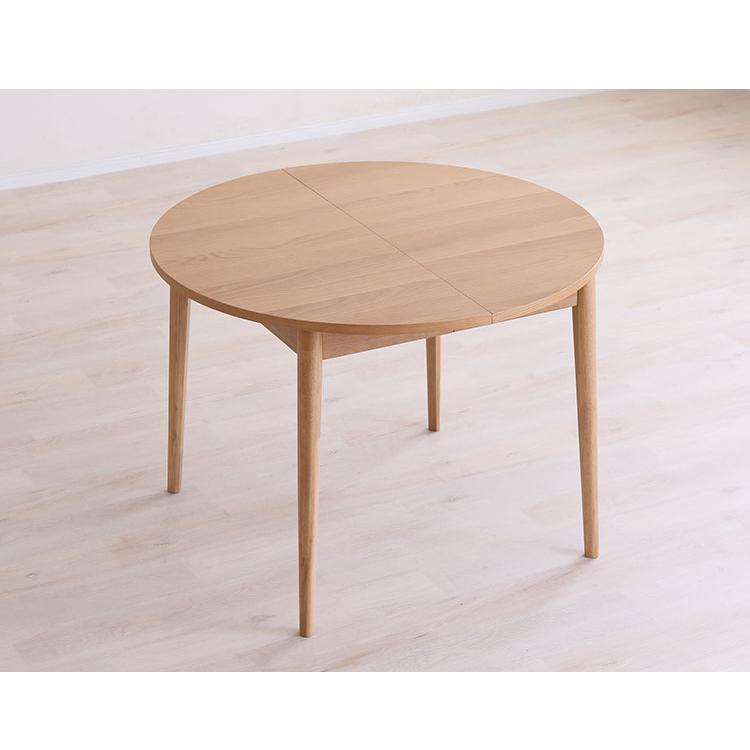 LOVLO ダイニングセット 伸長式 テーブル 幅100-140cm ダイニングチェア 2脚セット 4人掛け リビング テーブル ダイニング おしゃれ 北欧 モダン 代引不可_3