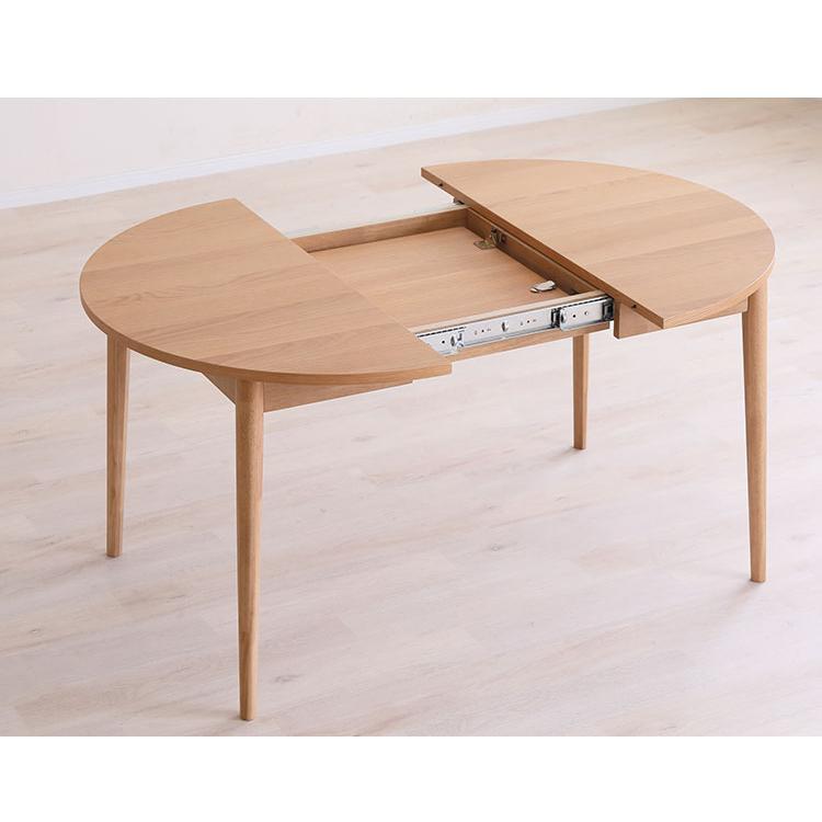 LOVLO ダイニングセット 伸長式 テーブル 幅100-140cm ダイニングチェア 2脚セット 4人掛け リビング テーブル ダイニング おしゃれ 北欧 モダン 代引不可_4