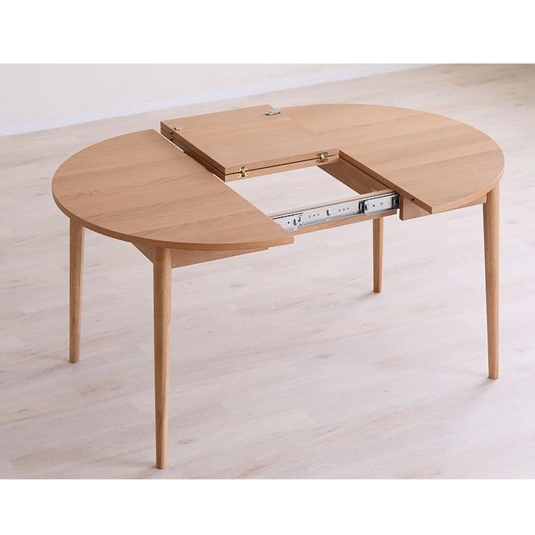 LOVLO ダイニングセット 伸長式 テーブル 幅100-140cm ダイニングチェア 2脚セット 4人掛け リビング テーブル ダイニング おしゃれ 北欧 モダン 代引不可_5
