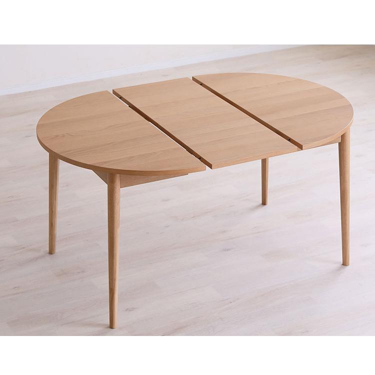 LOVLO ダイニングセット 伸長式 テーブル 幅100-140cm ダイニングチェア 2脚セット 4人掛け リビング テーブル ダイニング おしゃれ 北欧 モダン 代引不可_6