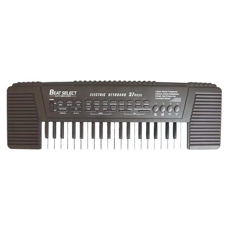 エレクトリックキーボード 37鍵盤 ビートセレクト BEATSELECT 電子 キーボード ピアノ 電池式 演奏 楽器 音楽 HAC1027｜rcmdhl