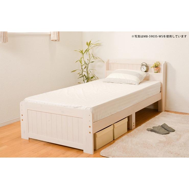萩原 セミシングルショートベッド Mb 5905sss Ws ベッド 高さ調整 カントリー調 代引不可 Hg リコメン堂ホームライフ館 通販 Yahoo ショッピング