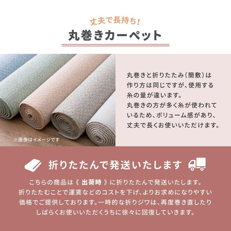 ペットも安心 日本製 抗菌 敷き詰めカーペット シエロ 江戸間8帖 8畳 防臭 カットパイル ペット 爪引っかかり防止 ラグマット オールシーズン 代引不可_10