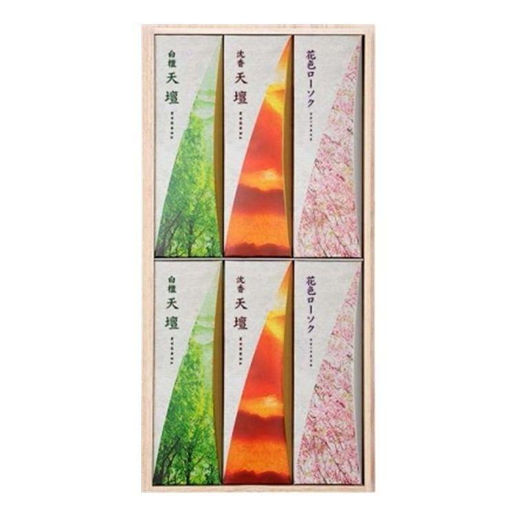 単品12個セット 日本香堂 天壇 進物3000° 桐箱 包装品 代引不可