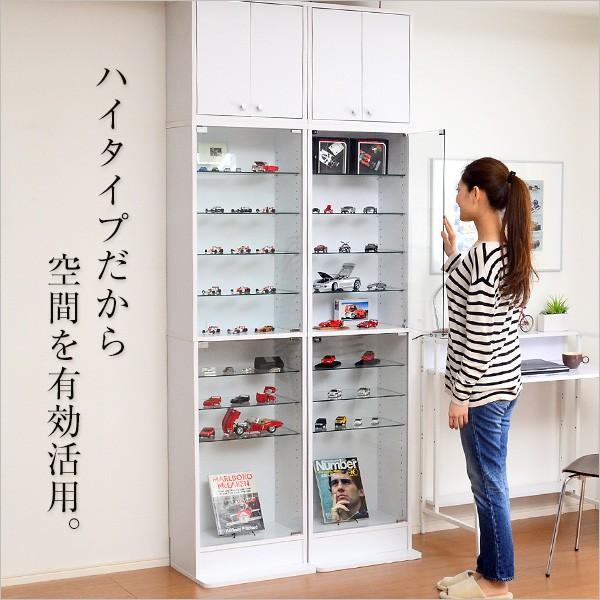 コレクションラック Luke ルーク 浅型 ハイタイプ 上置きセット 壁面収納 コレクションケース フィギュアラック フィギュアケース 代引不可 | ブランド登録なし | 03