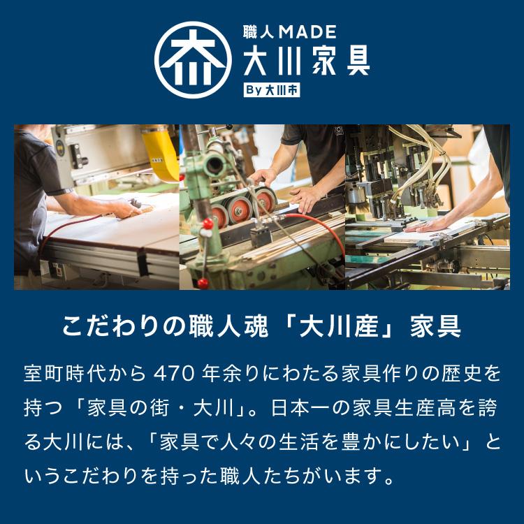 キッチンカウンター 幅120 完成品 日本製 レンジ台 ステンレス 天板 引き出し キッチンラック キャビネット サイドボード オープン スライド モダン 代引不可_4