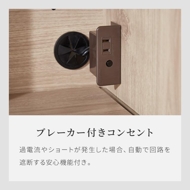 キッチンカウンター 幅120 完成品 日本製 レンジ台 ステンレス 天板 引き出し キッチンラック キャビネット サイドボード オープン スライド モダン 代引不可_9