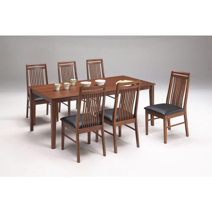 「超メルカリ市」 ダイニングテーブルセット 7点セット 6人掛け お客様組立 ダイニングテーブル ウォールナット アカシア ダイニングセット 代引不可 【O9234003026】(33267円)