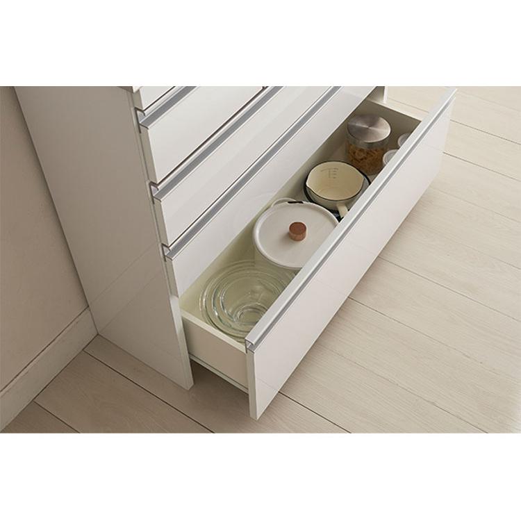 完成品 日本製 キッチンカウンター ステンレス天板 幅90 高さ85 4段