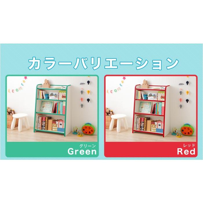 ほんだな スリムタイプ 幅63cm 棚 収納 キッズ 子供 キッズ家具 ソフト素材キッズファニチャー 知育家具 本棚 EVA 代引不可の画像