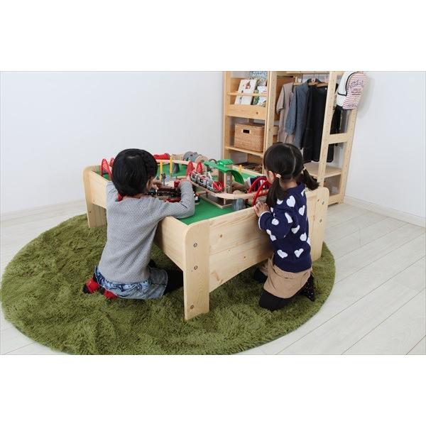 プレイテーブル 幅90cm テーブル PLAY TABLE 日本製 木製 子供 子ども机 つくえ ギフト プレゼント オシャレ 木製家具 国産 代引不可の画像