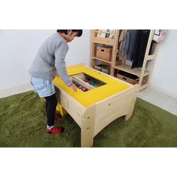 プレイテーブル 幅90cm テーブル PLAY TABLE 日本製 木製 子供 子ども机 つくえ ギフト プレゼント オシャレ 木製家具 国産 代引不可の画像