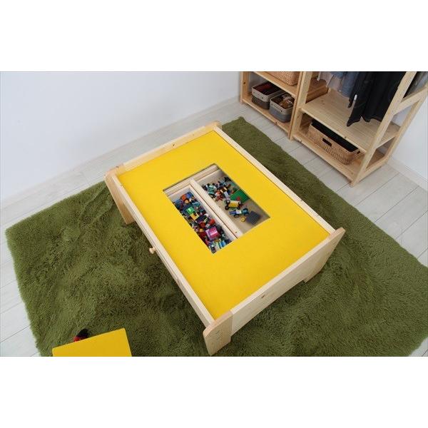 プレイテーブル 幅90cm テーブル PLAY TABLE 日本製 木製 子供 子ども机 つくえ ギフト プレゼント オシャレ 木製家具 国産 代引不可の画像