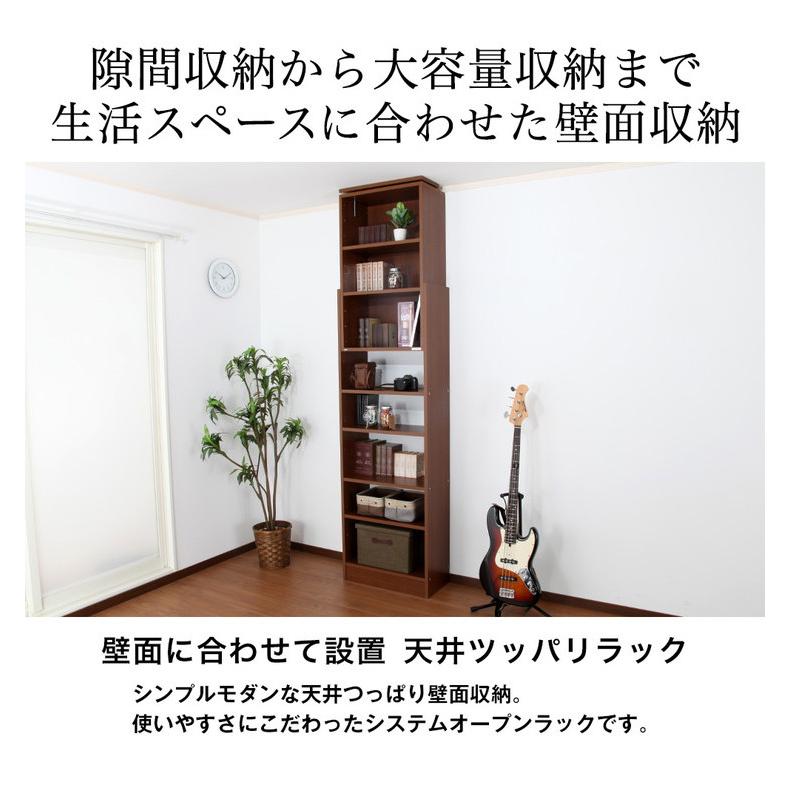 日本製 天井 ツッパリ ラック 幅60cm 奥行29cm 国産 収納 つっぱり つっぱり収納 収納ラック つっぱりラック 代引不可の画像