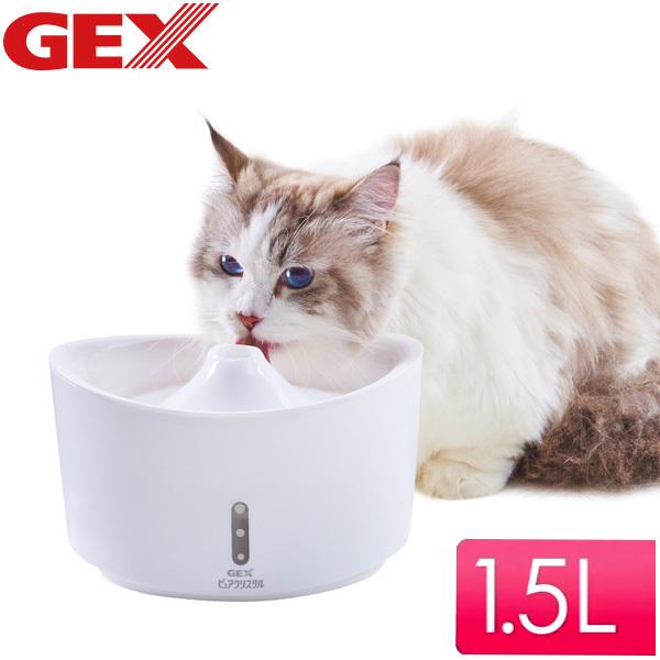 ジェックス ピュアクリスタル 1.5L 猫用 ホワイト GEX 給水器 フィルター式 自動給水器 ペット用 ねこ :jr-4972547926609:リコメン堂ホームライフ館 - 通販 - Yahoo!ショッピング ジェックス ピュアクリスタル 1.5L 猫用 ホワイト GEX 給水器 フィルター式 自動給水器 ペット用 ねこ :jr-4972547926609:リコメン堂ホームライフ館 - 通販 - Yahoo!ショッピング