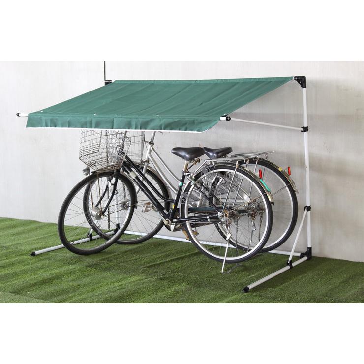 サイクルガレージ 2台用 専用重石4個付き サイクルハウス 自転車 バイク 置き場 自転車収納 保管 屋外 雨除け 置き場 自転車収納 代引不可 Jt Tan 936 926 リコメン堂ホームライフ館 通販 Yahoo ショッピング