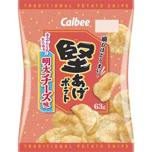 期間限定 ケース販売 カルビー 堅あげポテト 明太チーズ味 63g 12袋 代引不可 Kk E4656h リコメン堂ホームライフ館 通販 Yahoo ショッピング