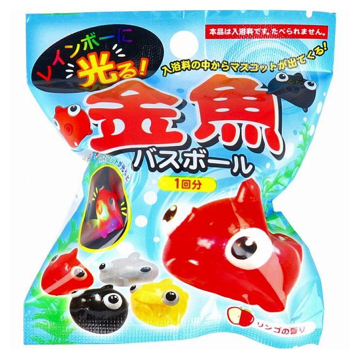 サンタン 光るレインボー 金魚バスボール りんごの香り 80g 1回分 Kr リコメン堂ホームライフ館 通販 Yahoo ショッピング