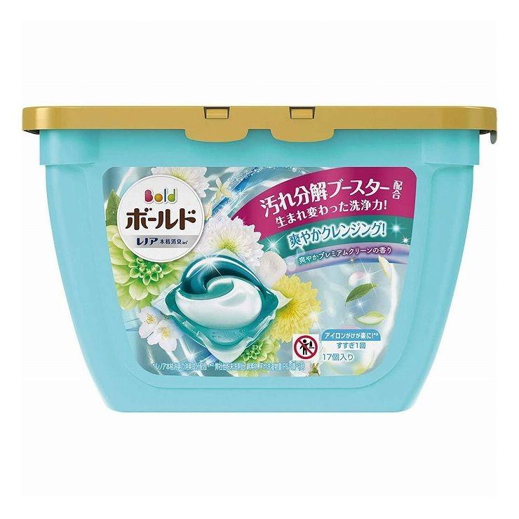 P G ボールド 洗濯洗剤 ジェルボール3d 爽やかプレミアムクリーンの香り 本体 17個 Kr リコメン堂ホームライフ館 通販 Yahoo ショッピング