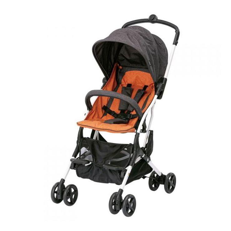 リッチェル プチ ポルテ B型ベビーカー 7ヵ月から36ヵ月まで オレンジ
