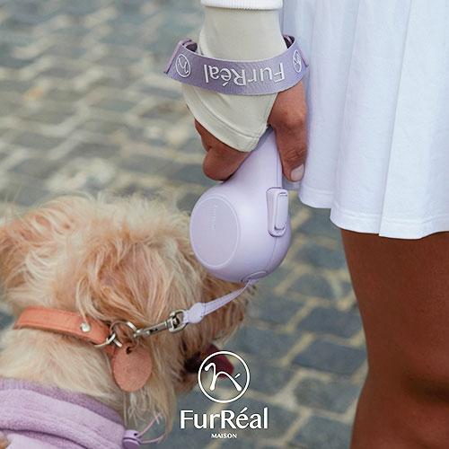 FurReal ファーリアル ココアリード 犬用 リード リーシュ 加熱 温かい 充電可 2.6m フラッグシップモデル 犬具 散歩 お散歩 お出かけ 高機能_3