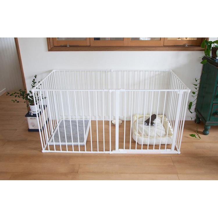 北欧 ケージ ペット 組立式 145×74cm スカンジナビアン ペットデザイン ペットケージ XXL シンプル 大きい 大型 犬 犬用 ゲージ ペットゲージ_12