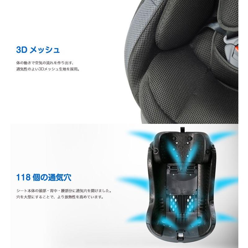 LEAMAN リーマン FA005 レスティロ ISOFIX ネイビー