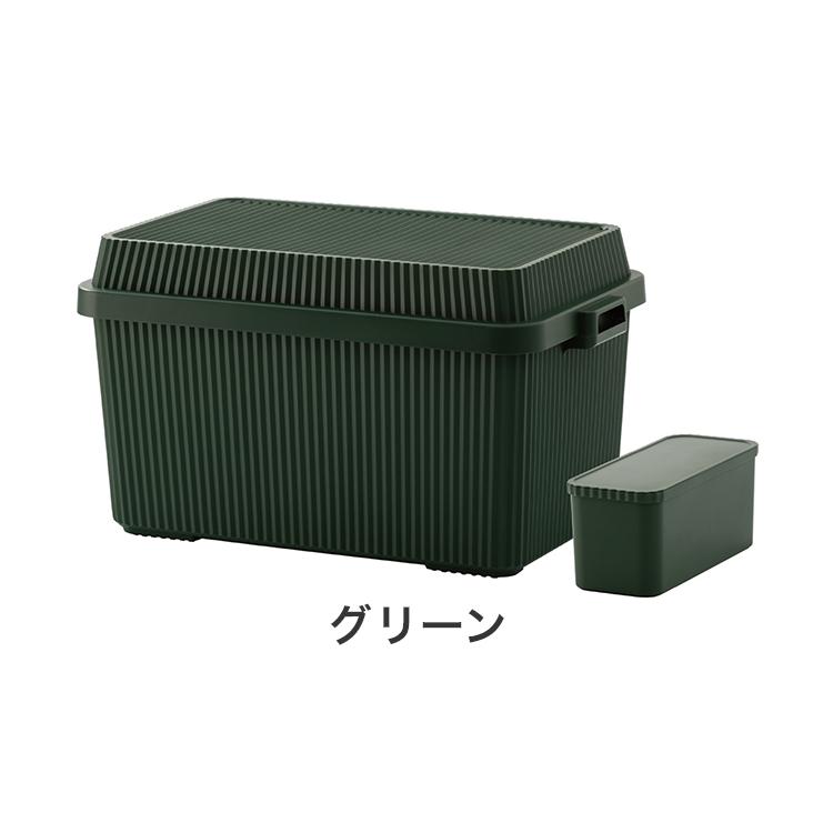 キャンプ 積み重ね 収納 ボックス 50L コンテナボックス スタックアップコンテナー 83 インナーボックスセット 収納ボックス大容量 収納ケース 代引不可の画像