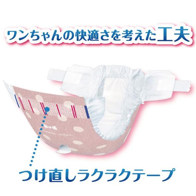 12個セット ユニ・チャーム マナーウェア 女の子用 M 虫よけオムツ 10枚 ペット用おむつ オムツ ペット用 犬用 犬用おむつ 虫除け 虫よけ_3