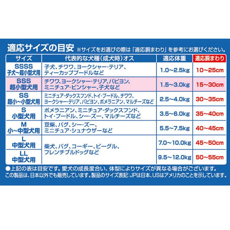 8個セット マナーウェア 男の子用 SSS モカストライプ・ライトブルージーンズ 52枚 超小型犬用 犬用おむつ マナーおむつ ペット用 まとめ売り セット売り_4