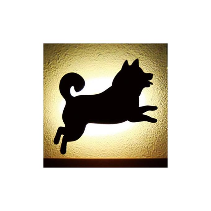 東洋ケース シバウォールライト ジャンプ 柴犬型 壁面ライト 間接照明 自動点灯 自動消灯 Led 暖色 代引不可 Ls リコメン堂ホームライフ館 通販 Yahoo ショッピング