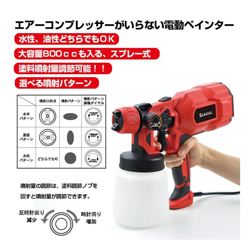 電動スプレーガン 電動スプレー吹付け式 塗装機 電動ペインター Diy スプレー塗装 電動スプレー ペンキ塗り ミニペインター 代引不可 M4 El リコメン堂ホームライフ館 通販 Yahoo ショッピング