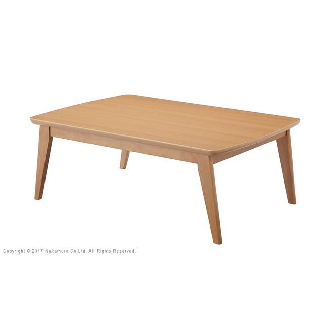 こたつ 北欧 デザイン スクエア イーズ 単品 105x75cm SAI 彩 コタツ テーブル 座卓 こたつテーブル 長方形 アウトドア おしゃれ 北欧 代引不可の画像