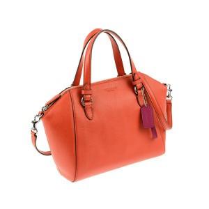 新しいエルメス コーチ COACH 手提げバッグ ショルダーバッグ レディース F54335-SVVR オレンジ, にんにくのたからR 97dbd554