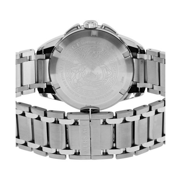 人気no 1 ヴェルサーチ ラッピング無料サービス キャラクター シルバー M8c99d001s099 腕時計 メンズ クオーツ クロノ メンズ腕時計