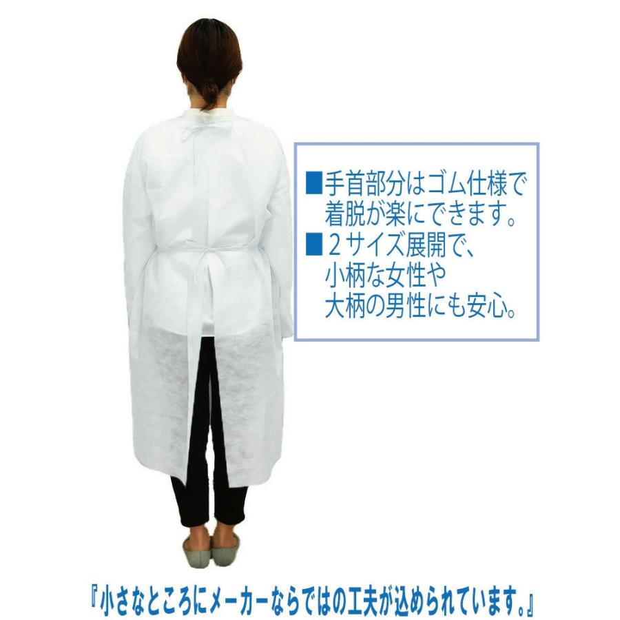 【値下げ】 アイソレーションガウン 撥水 ラミネート加工 使用 1000枚 セット 医療規格 AAMI レベル3取得 一枚ごと梱包 個包装 ディスポエプロン 代引不可 【EI2525317109】(90979円)
