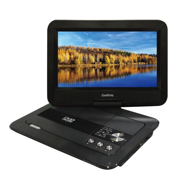 クールグレイ CoolGray 10インチ フルセグ ポータブルDVD
