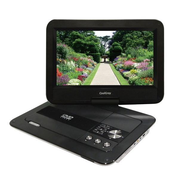 クールグレイ CoolGray 10インチ フルセグ ポータブルDVD