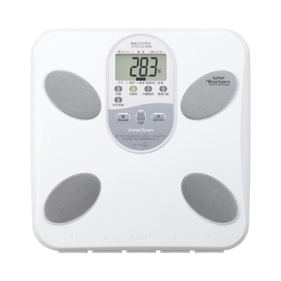 TANITA タニタ インナースキャン BC-710ＷＨ [ホワイト] 体重計 体組成計 体脂肪