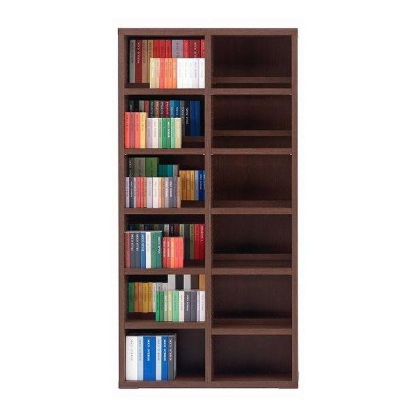 本州・四国は開梱設置無料 フナモコ コミックシェルフ ハイタイプ 幅90×高さ180cm レベッカオーク CBR-90T 日本製 代引不可