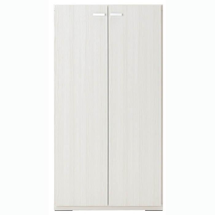 本州・四国は開梱設置無料 フナモコ リビングシェルフ 幅60×高さ113.8cm ホワイトウッド KFS-60 本棚 リビングシェルフ 壁面 収納 代引不可