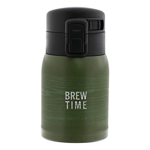 ベストコ ワンタッチステンレスボトル 0ml カーキ ブリュー Nd 5123 ステンレスボトル 水筒 保温 保冷 Nf リコメン堂ホームライフ館 通販 Yahoo ショッピング