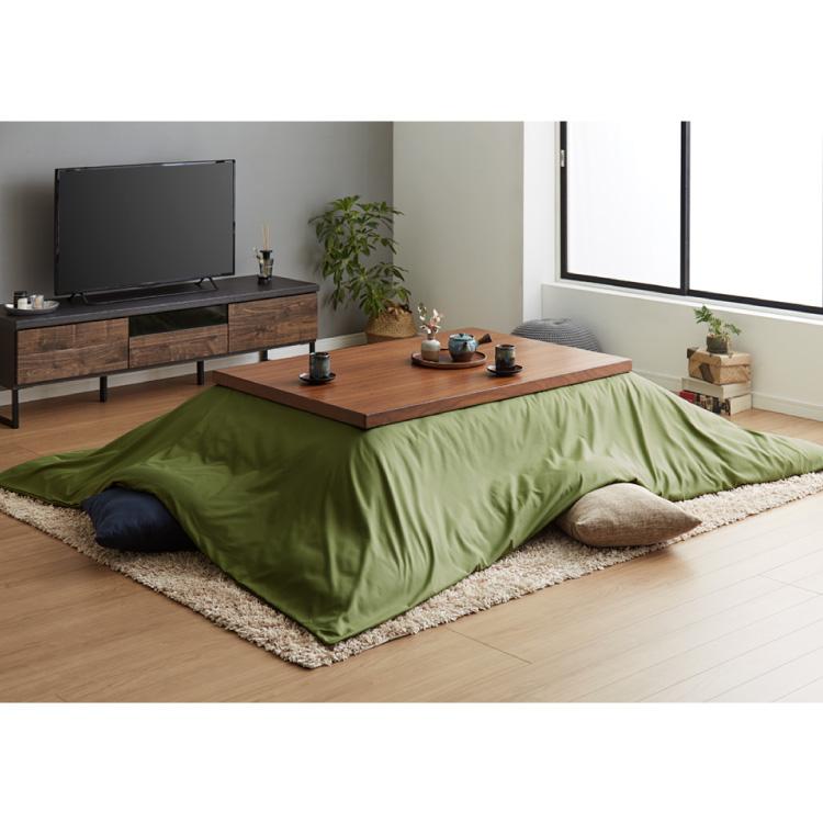 選べる12色 こたつ掛け布団カバー 長方形 195×245cm 抗菌 防臭 洗える ウォッシャブル 省スペース あったか 北欧 おしゃれ 無地 掛け布団カバー | ブランド登録なし | 07