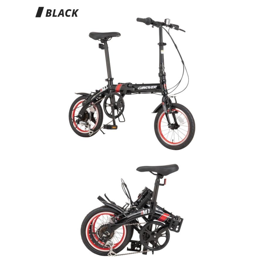 折りたたみ自転車 CANOVER CA-M1 14インチ ブラック カノーバー