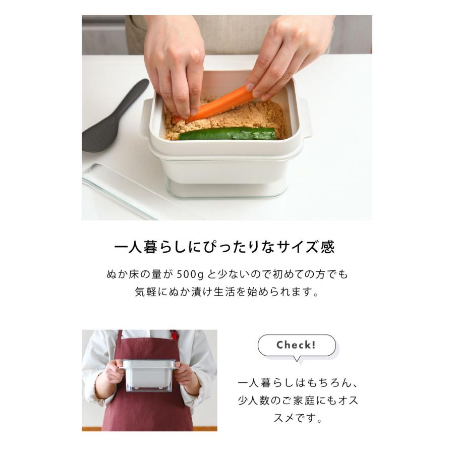 オークス レイエ ぬかどこボックス ミニ ぬか床500g用 水抜きスリット