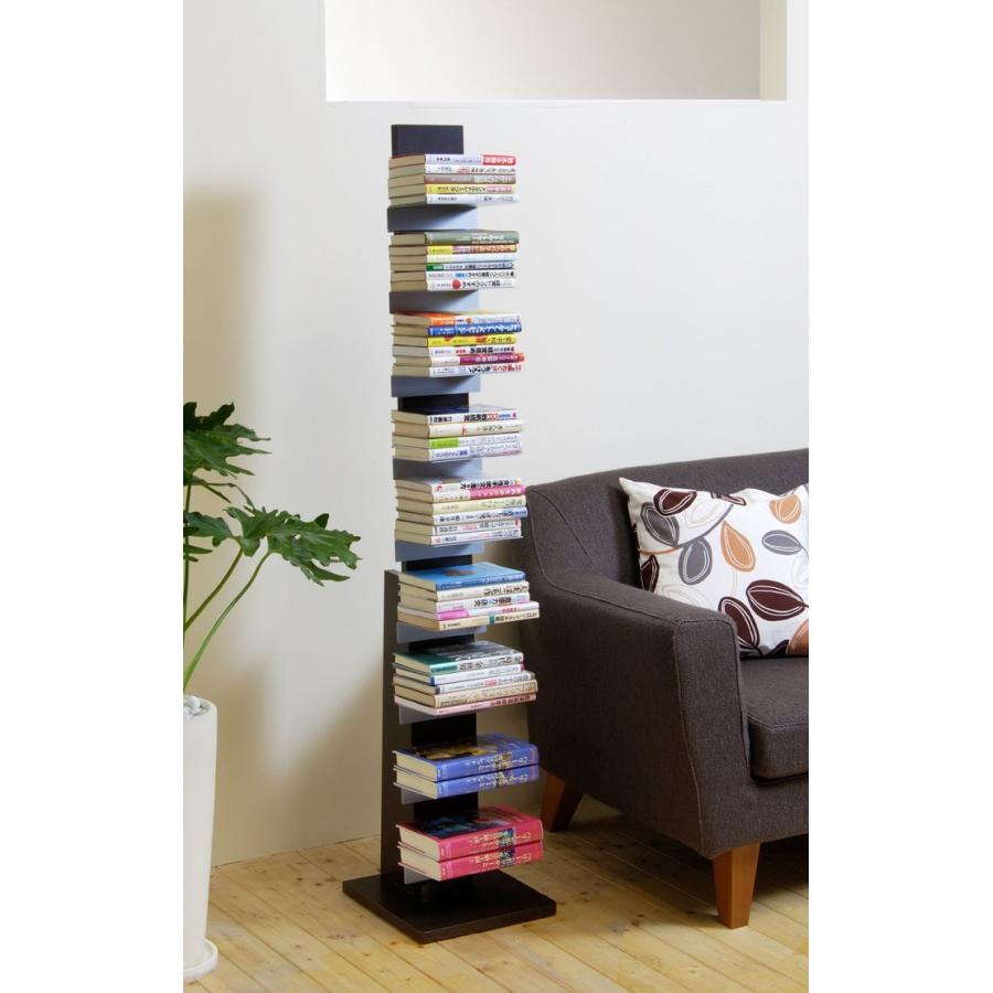 本棚　オークス ブックタワー ハイタイプ L51DA ダーク Amazon｜オークス ブックタワー ハイタイプ L51DA ダーク｜本棚