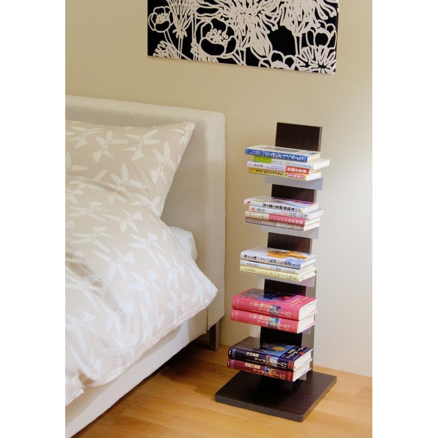 オークス ブックタワー ロータイプ ダーク 代引不可 : リコメン堂