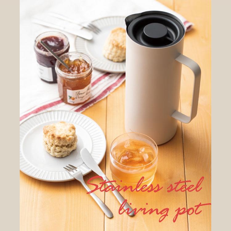 ピーコック 魔法瓶 卓上ポット 保冷 保温 1L リビングポット AHW-100 1リットル 1000ml ステンレスポット テーブルポット おしゃれ 洗いやすい | ブランド登録なし | 13