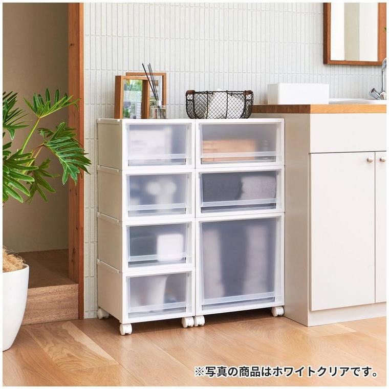 2025年新作 天馬 収納ケース Fits フィッツケース マルチ 40-35L WC ホワイトクリア | ブランド登録なし | 01