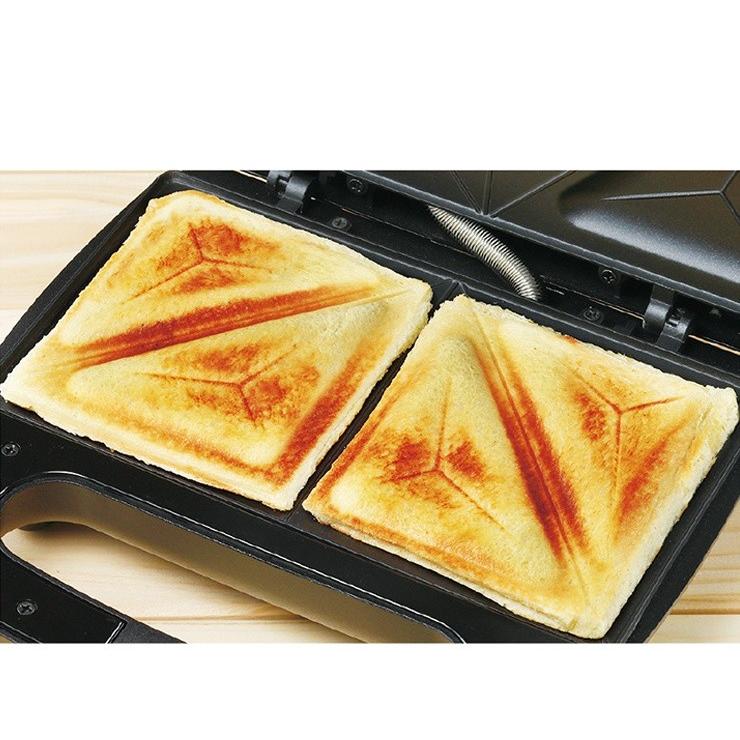 Wホットサンドメーカー ブラック 両面焼き 食パン プレスサンドメーカー ホットサンド パン焼き 朝食 サンドウィッチ Kdhs 012b Pz Kdhs 012 リコメン堂ホームライフ館 通販 Yahoo ショッピング